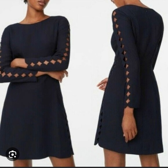Navy blue Club Monaco dress - Picture 2 of 2